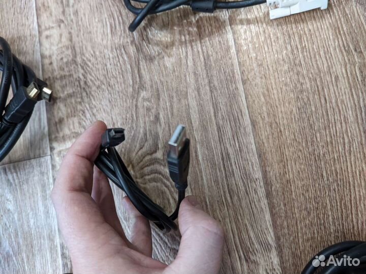 Разные кабеля и переходники