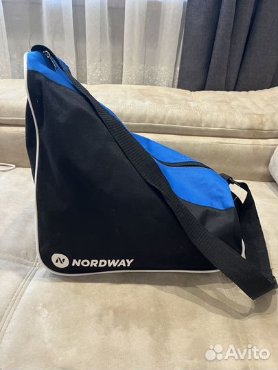 Коньки раздвижные ледовые nordway jumper 34-37 р
