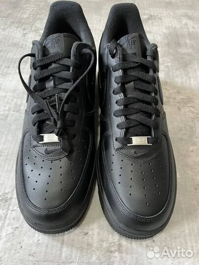 Nike air force 1 low x supreme black оригинал