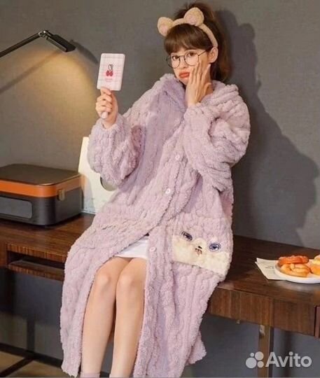 Женский халат до 50-52 размера