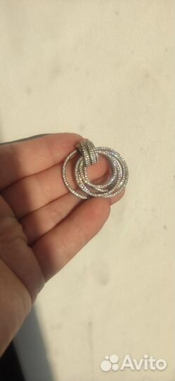 Подвески с натуральными камнями, серебряные