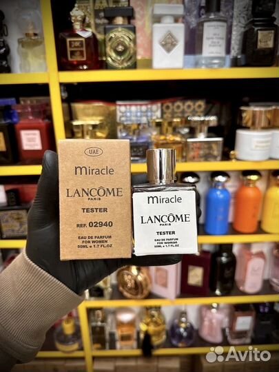 Lancome miracle оригинальный тестер