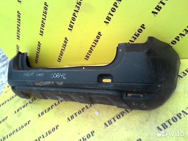Бампер задний Renault Duster 2012-2021