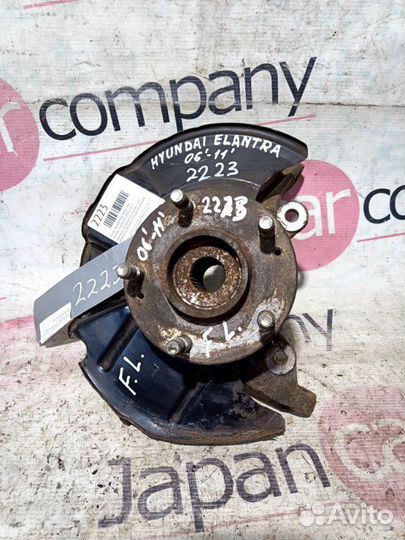 Кулак поворотный передний левый Hyundai Elantra HD