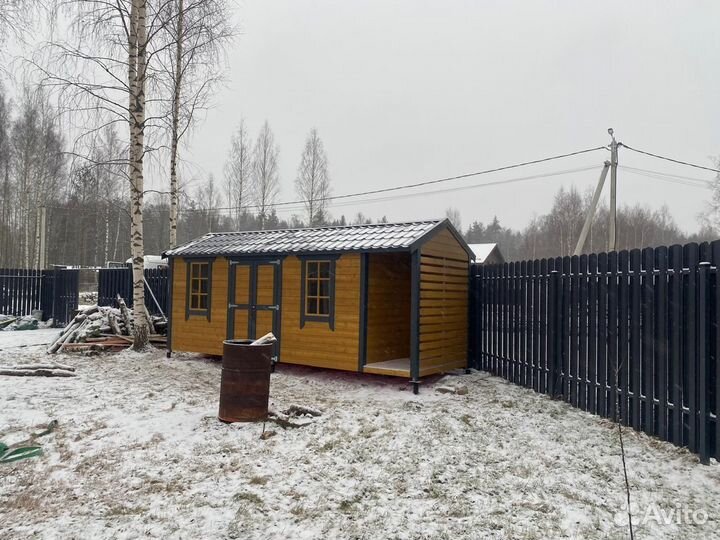 Хозблок Финский Сарай Бытовка 6х2