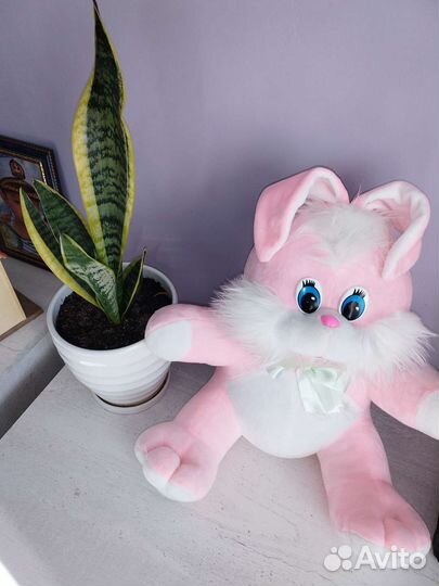 Мягкая игрушка заяц новый