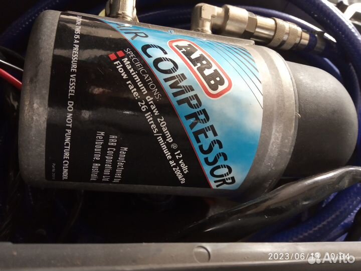 Автомобильный портативный компрессор ARB