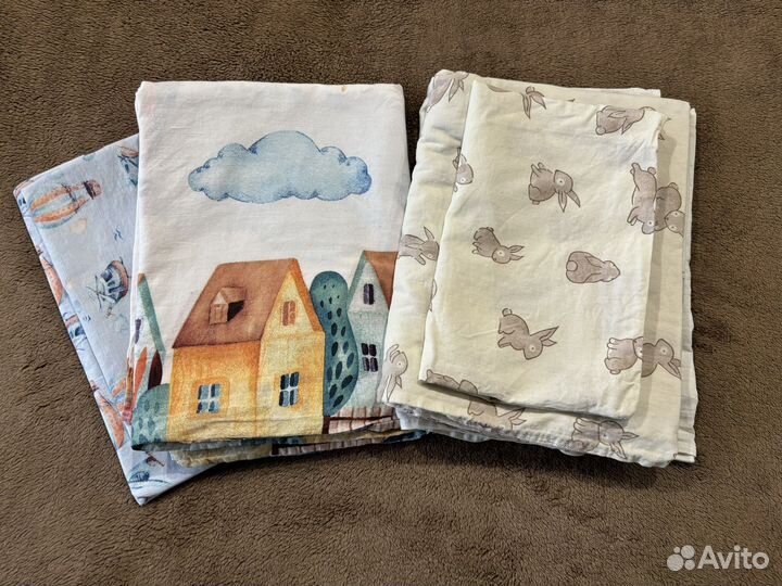 Детское постельное белье 120 60 пакетом