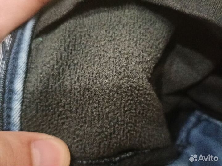 Джинсы утепленные мужские