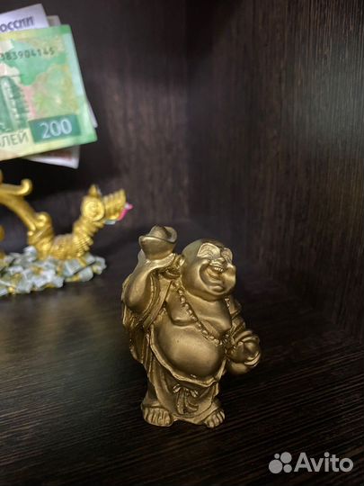 Статуэтка Хотей (Будда) с чашей изобилия