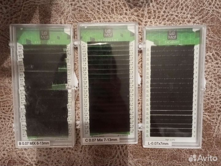 Ресницы для наращивания