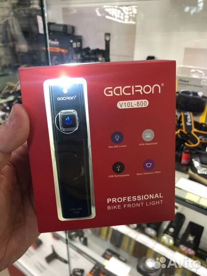 Фонарь велосипедный Gaciron