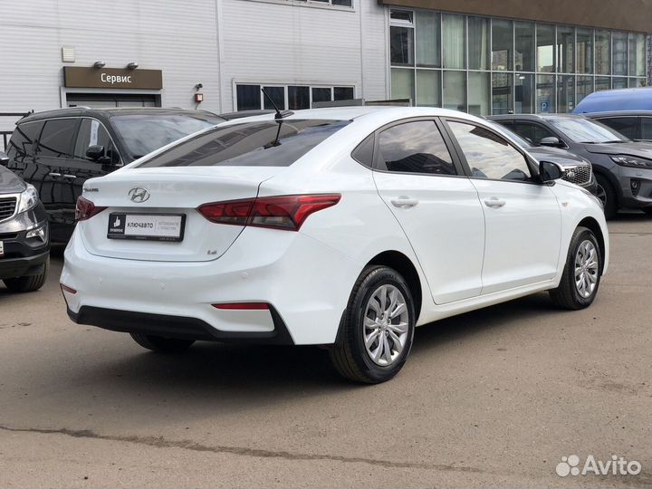 Hyundai Solaris 1.6 AT, 2018, 118 501 км