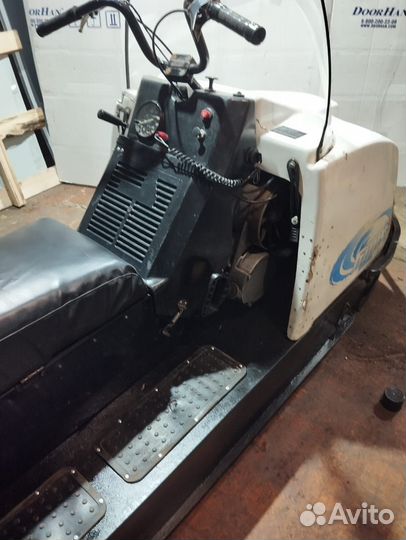 Буран, снегоход, русская механика