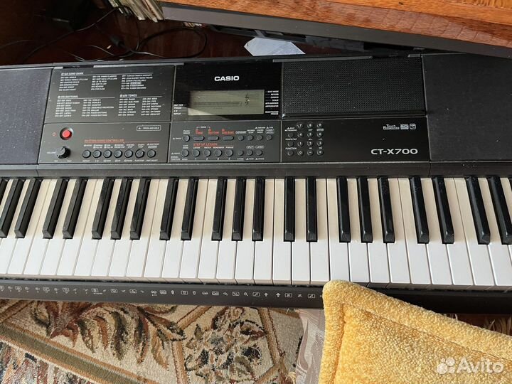 Синтезатор casio ct x700
