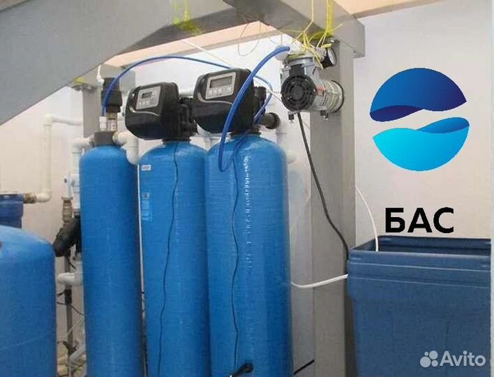 Фильтр обезжелезивания и умягчения воды 1,8 куб/ч