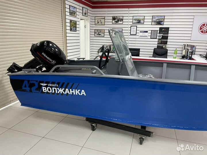 Лодка Волжанка 42 Skout + Yamery 30