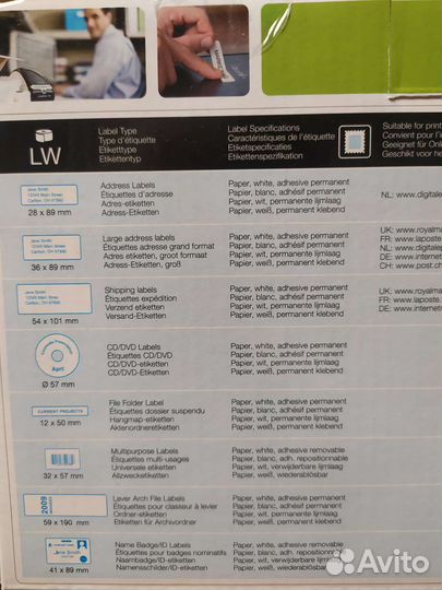 Новый принтер Dymo Label Writer 450