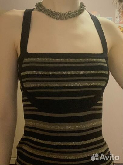 Платье коктейльное мини