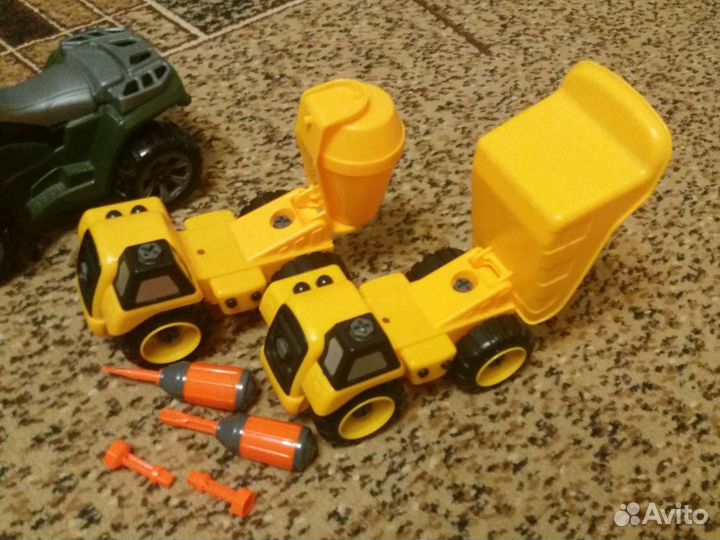 Машинки разбирающиеся