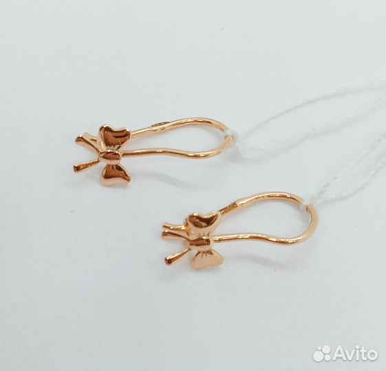 Золотые серьги