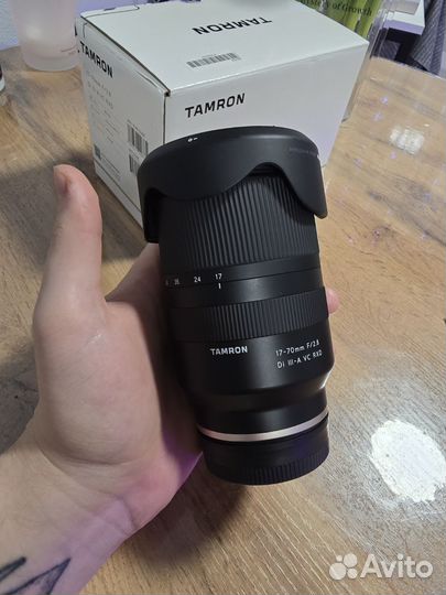 Объектив tamron 17-70 f2.8 sony e