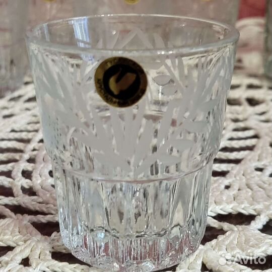 Графин и 6 стопок, Гусь - Хрустальный, СССР