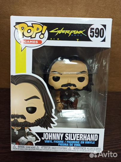 Фигурки Funko Cyberpunk 2077 V (Male), Johnny Silv