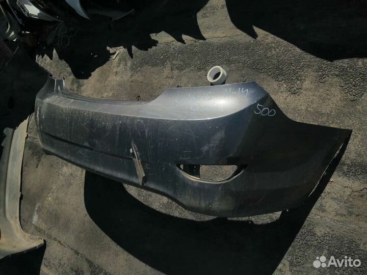 Бампер задний hyundai solaris седан 11-14 дорест