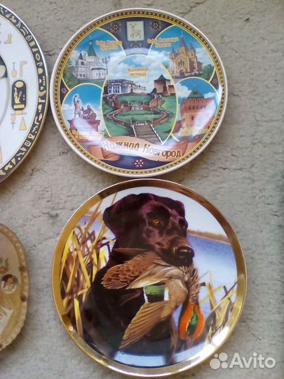 Тарелка настенная фарфор Египет