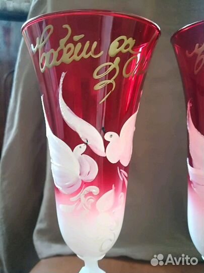 Свадебные бокалы