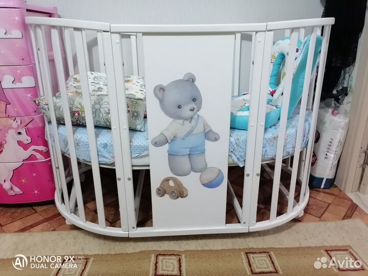 Детская кровать манеж бу