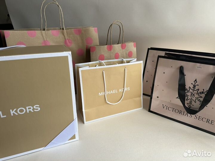 Пакеты брендовые оригинал новые