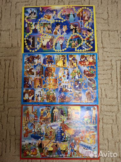 Настольная игра для девочек(3 игры)