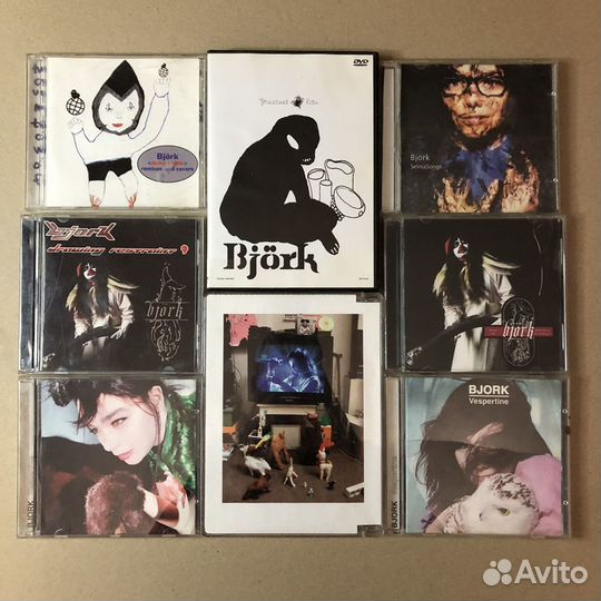 Bjork CD DVD