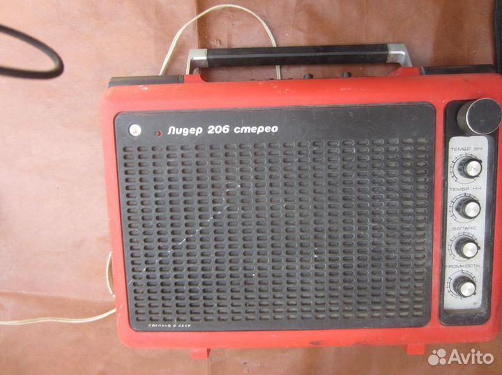 Электрофон Лидер 206 Стерео под профилактику
