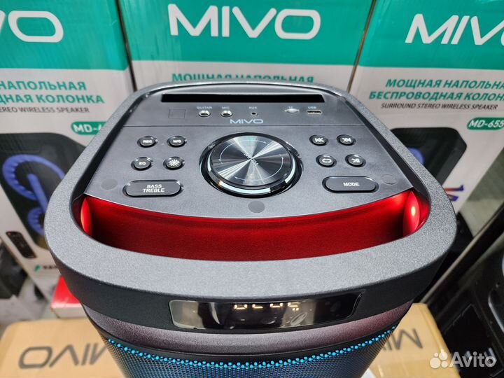 Колонка Mivo MD-652 100W мощная портативная карао
