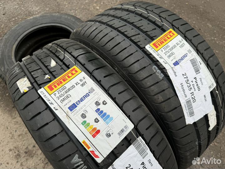 Pirelli P Zero 245/40 R20 и 275/35 R20 102Y