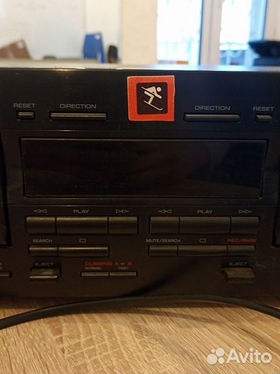 Кассетная дека yamaha kx 321