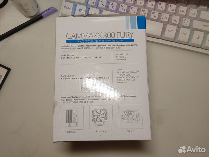 Кулер для процессора deepcool gammaxx 300 fury