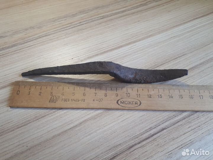 Кочедык 17 века. Кованое лапотное шило