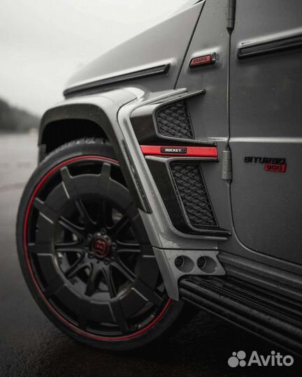 Диски Рокет карбон Brabus G class R23