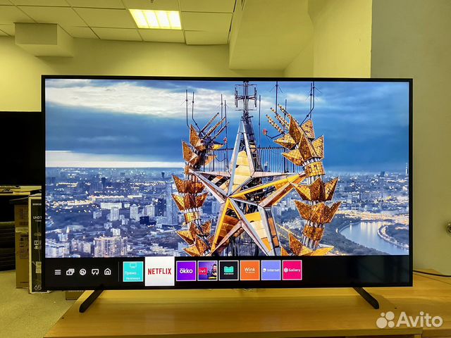 Qled Телевизор-Картина Samsung 55” 120hz 4K Smart купить в Москве ...