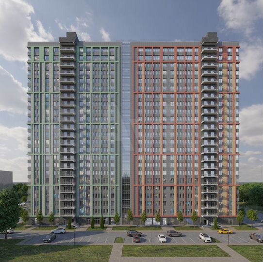 Квартира-студия, 26,1 м², 2/23 эт.