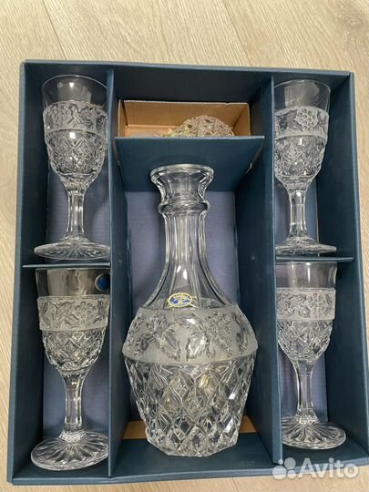 Графин хрустальный bohemia