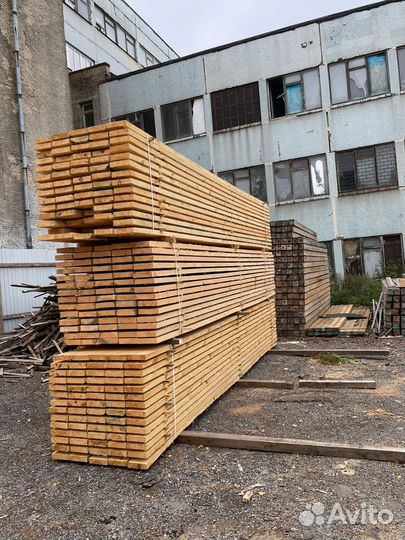 Доска обрезная 25х150х6000мм с доставкой