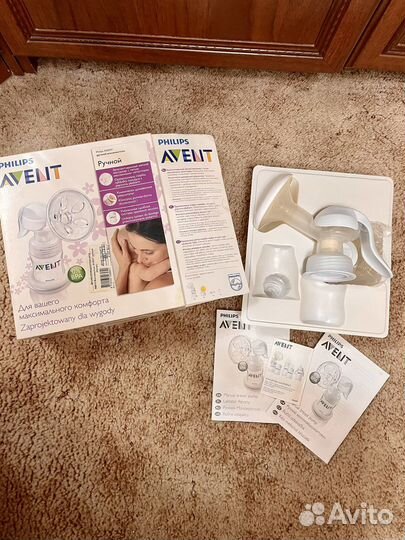 Молокоотсос avent ручной