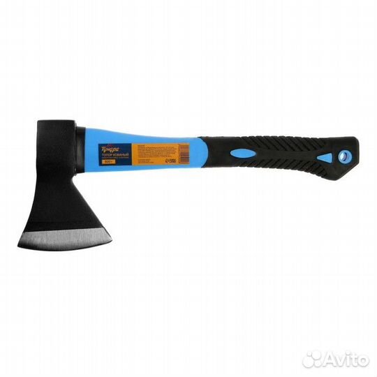 Топор кованый фиберглассовое топорище 36 см, 600 г