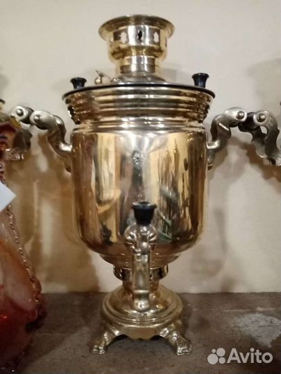 Самовар тульский на дровах 5 л