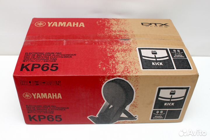 Пэд бас-барабана (бочки) Yamaha KP-65 (новый)